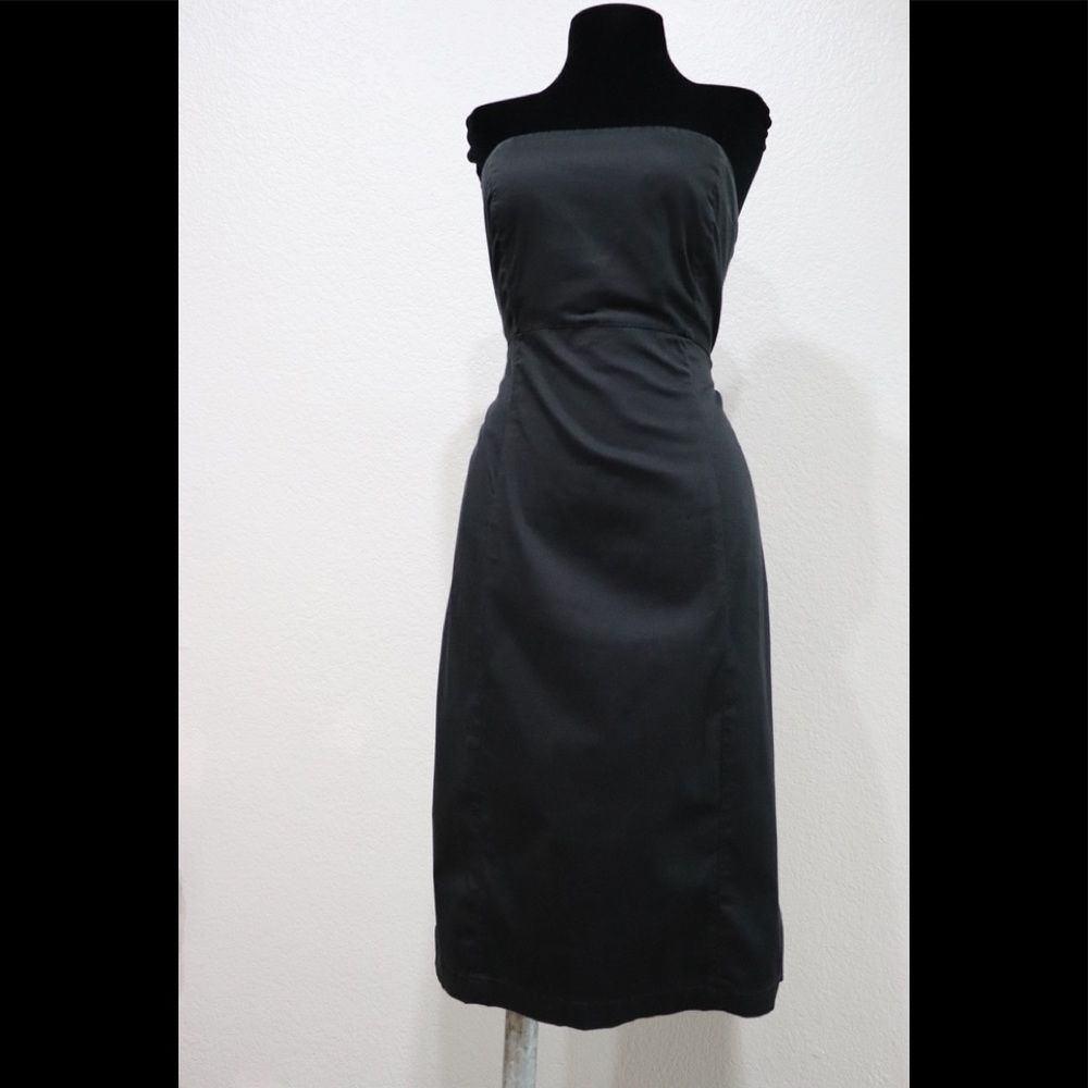GAP Strapless Black Dress